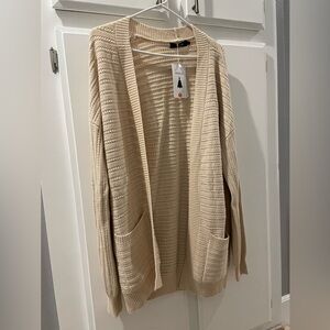 Zesica woman’s size S open front cardigan